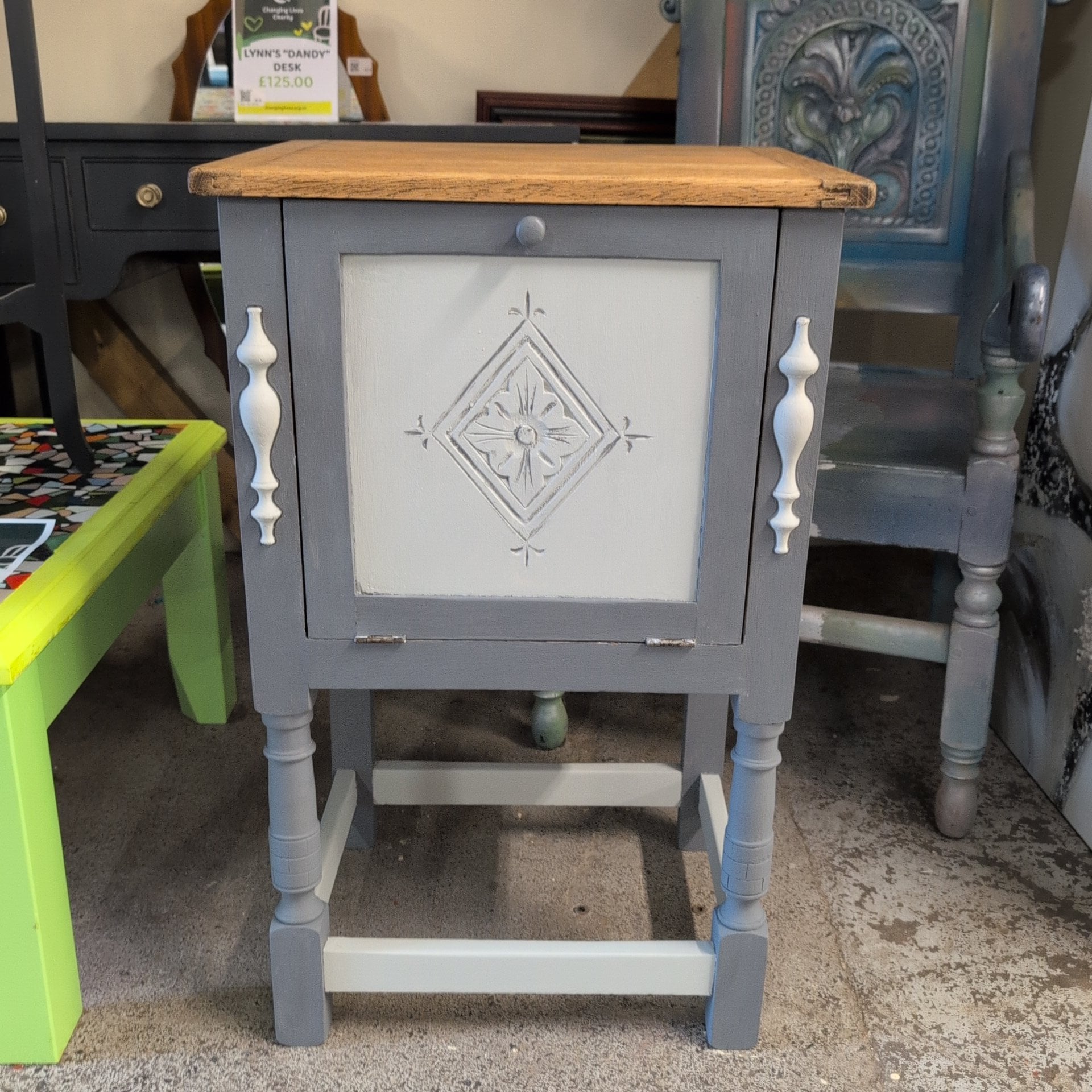 Upcycled Cabinet by our Volunteer Liam